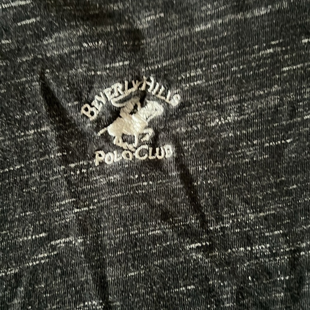 Beverly Hills polo club t-shirt men’s small v-neck - Picture 2 of 5